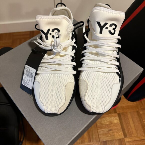 Y-3 Other - adidas Y-3 Kusari Mens 12 Core White Black AC7190